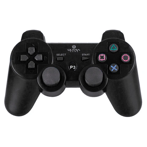 Control Ps3 Bluetooth Dualshock Negro Ultra