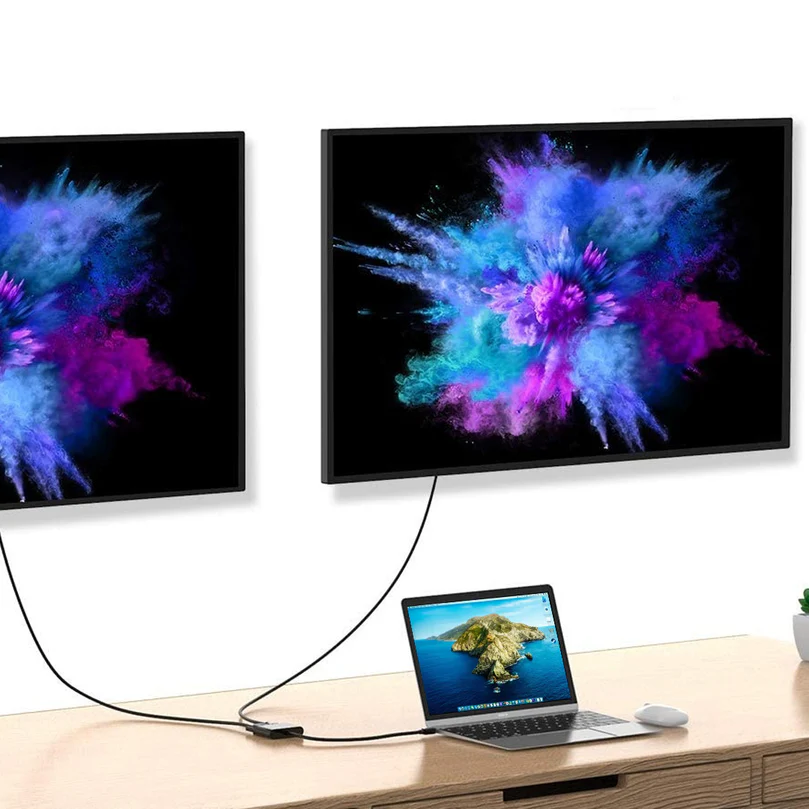 Conversor Hdmi A Hdmi + Vga C/Audio + Micro Usb Ul-Cv3500Hv Ulink  2