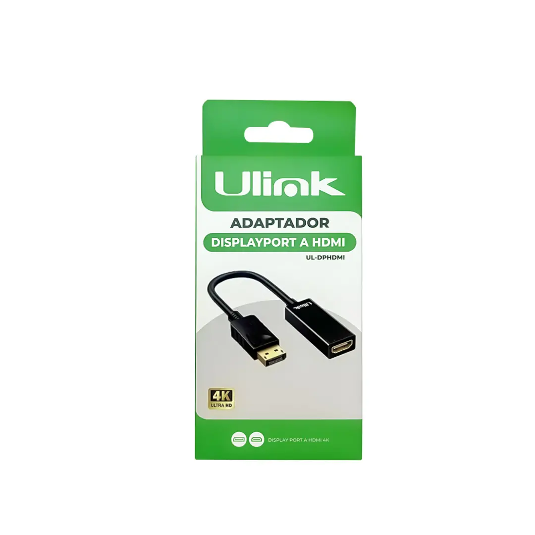 Conversor Display Port A Hdmi  Ul-Dphdmi Ulink  3