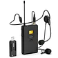 Micrófono Inalámbrico Fifine K031B, Solapa Lavalier, Conexión Usb - Miniatura 1