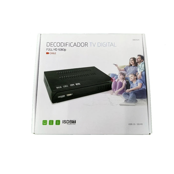 Decodificador Tv Digital Full Hd 1080P Dbg1645 4