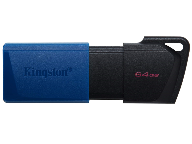 Pendrive Kingston Unidad Flash Datatraveler Exodia 64Gb Black/ Blue, Usb 3.2 1