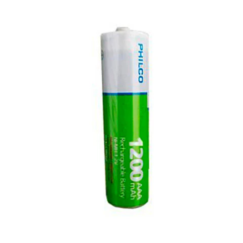 Pila Precargada Recargable Aaa 1200Mah Philco
