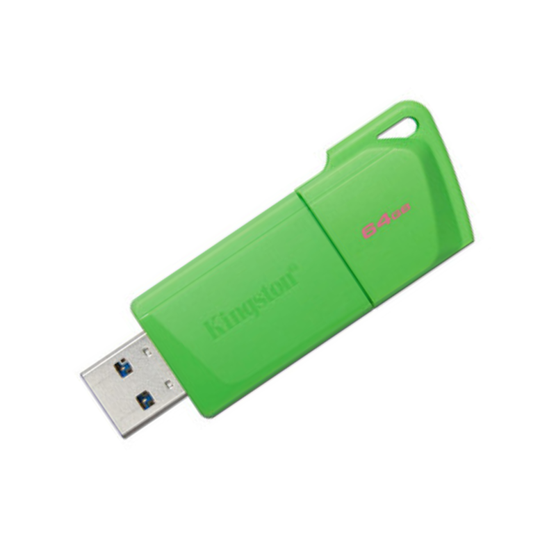 Pendrive Kingston Unidad Flash Datatraveler Exodia 64Gb Green, Usb 3.2 2