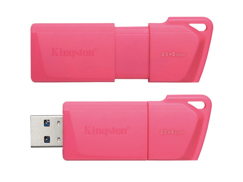 Pendrive Kingston Unidad Flash Datatraveler Exodia 64Gb Pink, Usb 3.2 2
