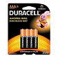 Pilas Alcalinas Duracell Aaa 8 - Miniatura 1