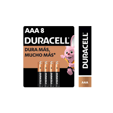 Pilas Alcalinas Duracell Aaa 8 2