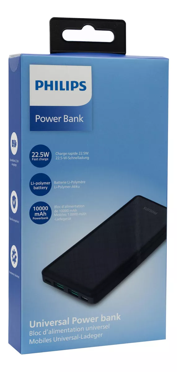 Power Banck Usb C 10K Mah  22.5 Dlp7790 Philips  4