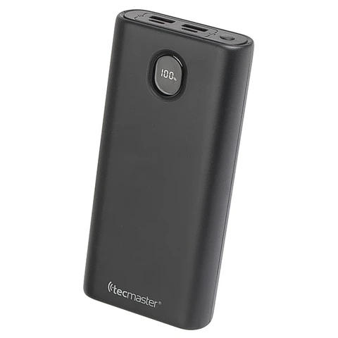 Power Bank Abs Reforzado 20000Mah Tm-200552 Tecmaster