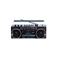 Radio Cassette Retro 80 S Con Bluetooth Color Negro - Miniatura 3