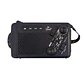 Radio De Emergencia Dínamo Solar Con Lámpara Recargable Black Mlab  - Miniatura 6