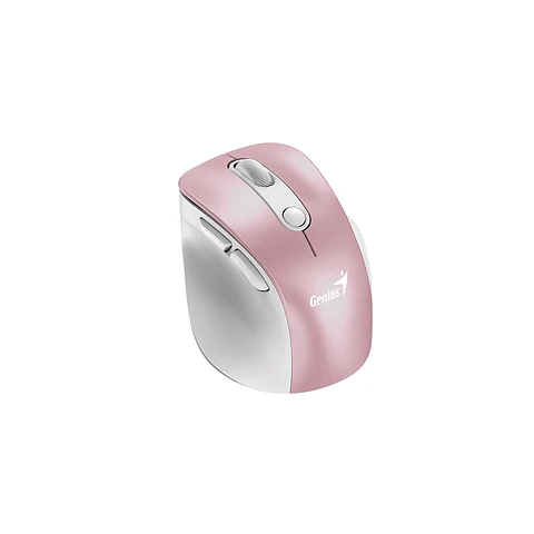 Mouse Bluetooth Inalalambrico 9000S Ergo Pro Pink Genius