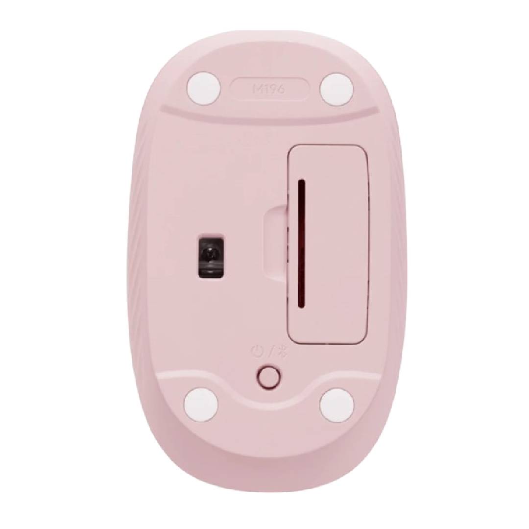 Mouse Bluetooth M196 Pila Aa Rosa Logitech 4