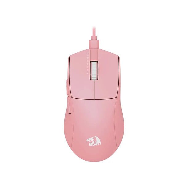 Mouse Cableado Redragon King Rosado 1