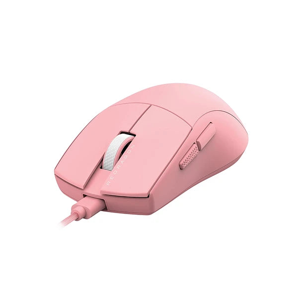 Mouse Cableado Redragon King Rosado 3