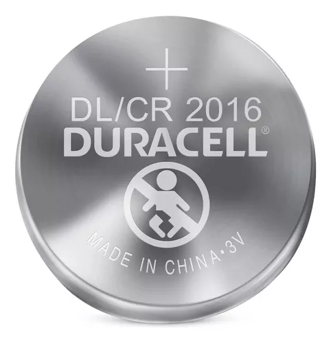 Pila Cr2016 3V Duracell 1