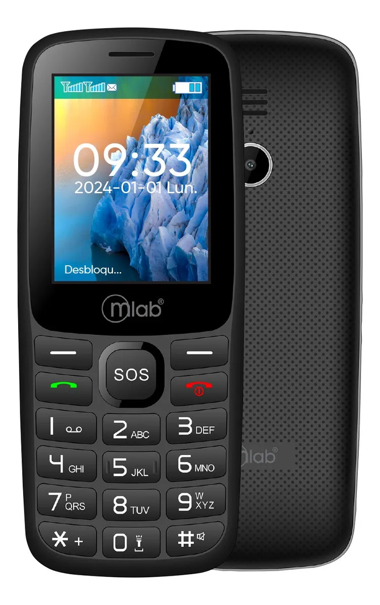 Celular Adulto Mayor Senior Bar 4G Sos 2,4