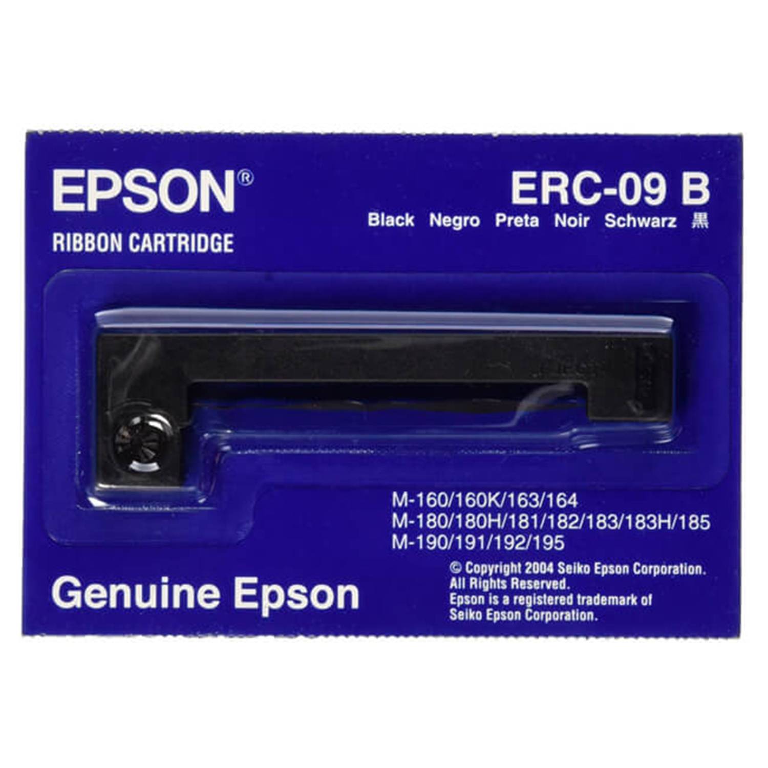 Cinta De Impresora Epson Erc-09B Negro 1