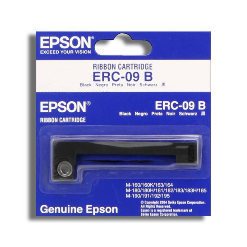 Cinta De Impresora Epson Erc-09B Negro 3