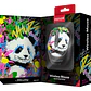 Mouse Inalámbrico Maxell Diseño Wild 4000Dpi Usb/Usb-C Panda Celeste - Miniatura 3
