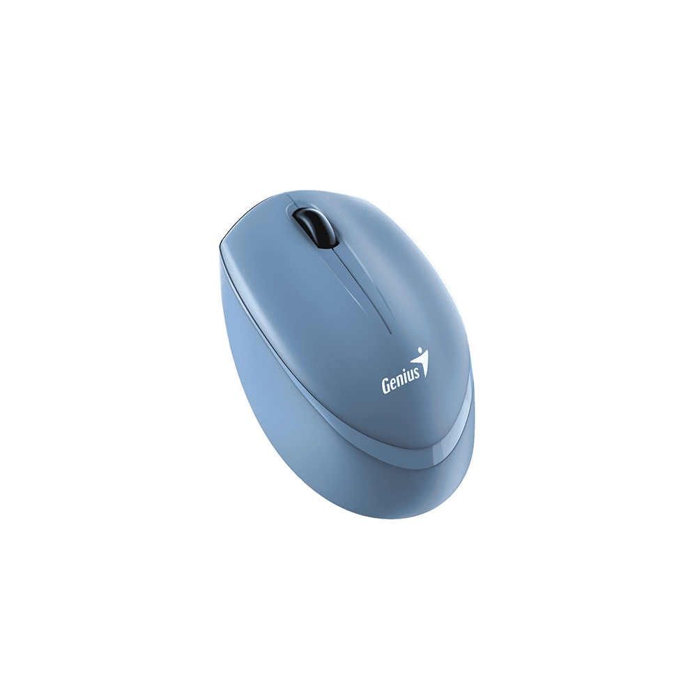 Mouse Inalambrico Nx-7009 Blue Gray Genius 3