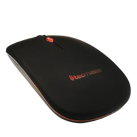 Mouse Inalambrico Recargable 100516 Negro Tecmaster