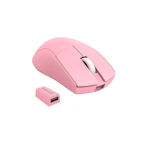 Mouse Inalámbrico Redragon King Pro 4K M916, Rosado 3