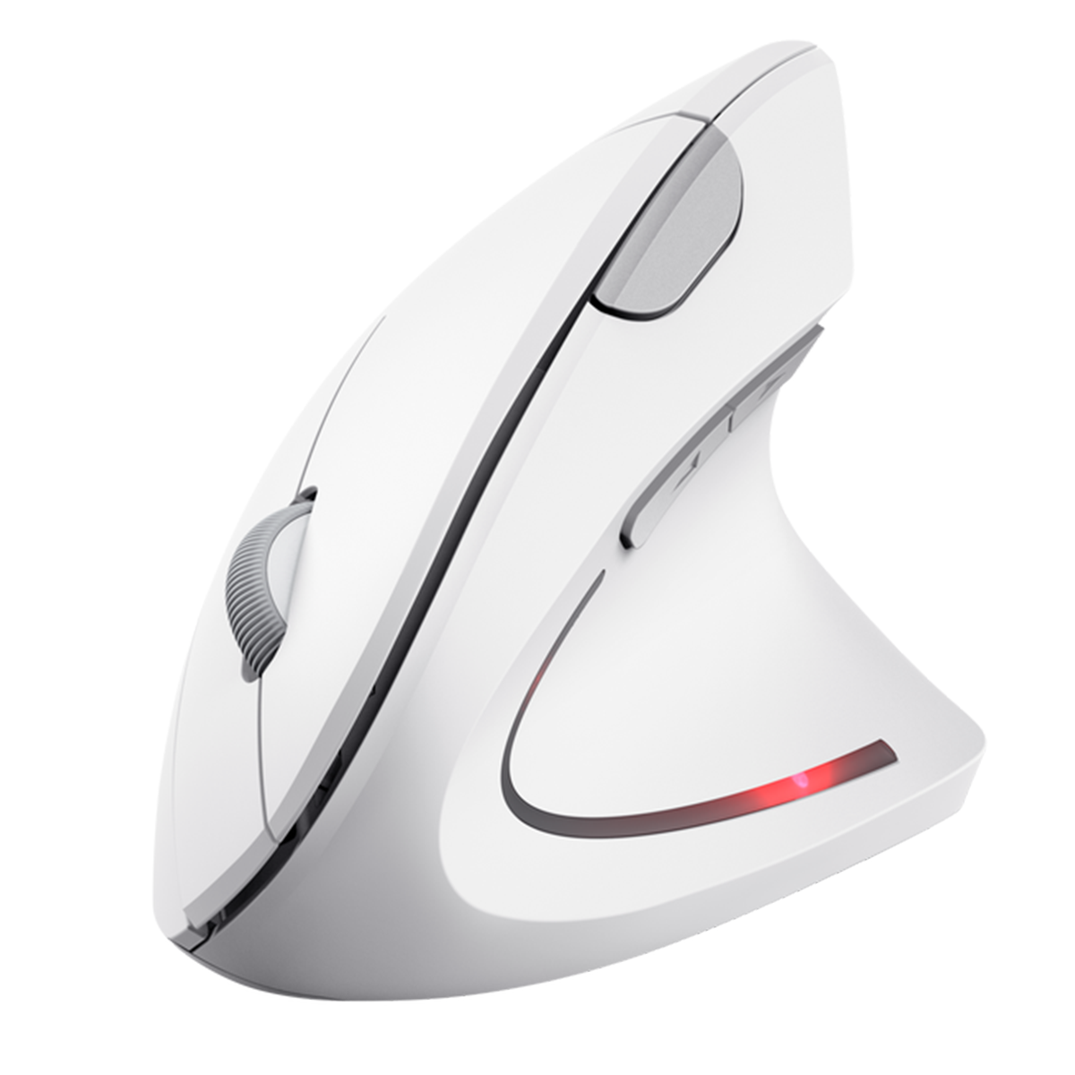 MOUSE INALAMBRICO ERGONOMICO RECARGABLE 25132 BLANCO VERTO TRUST 1