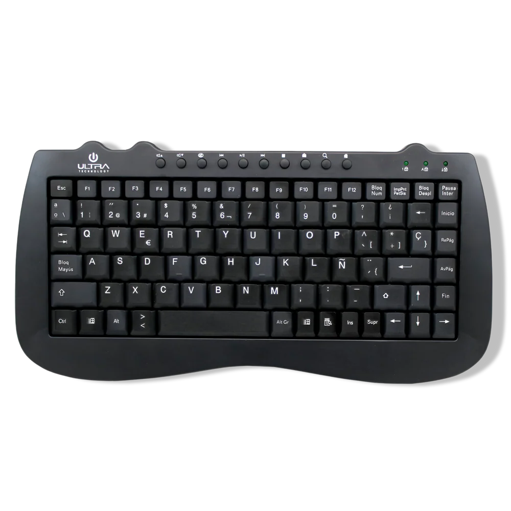 TECLADO USB MULTIMEDIA UT-K115U ULTRA 1