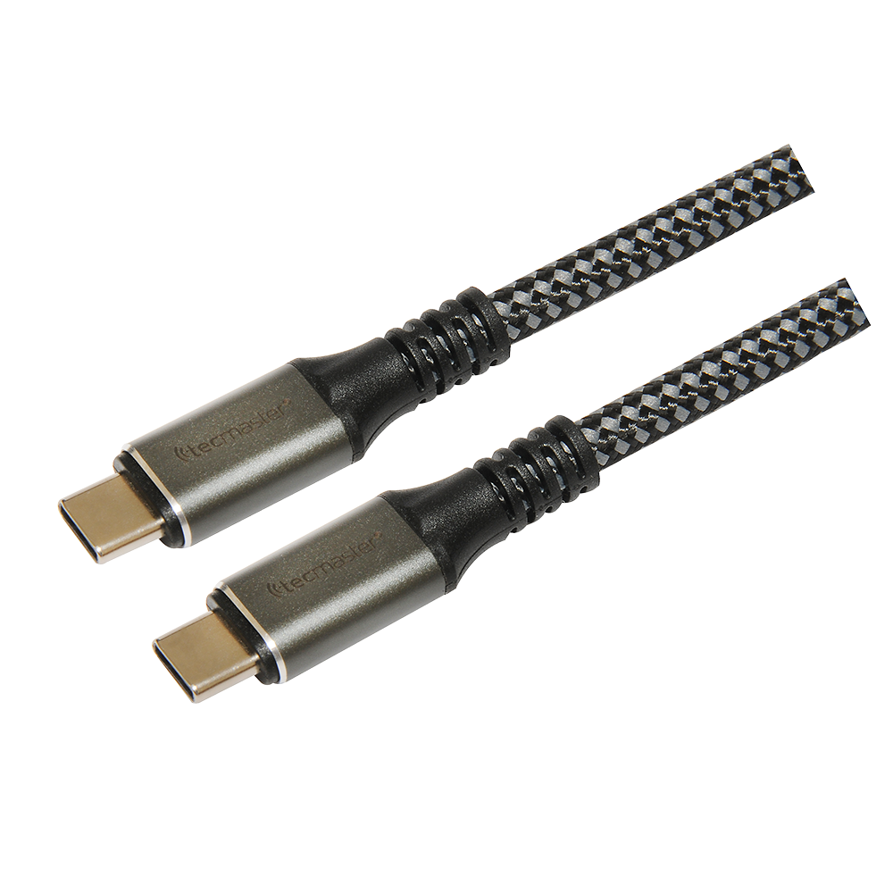 Cable Braided Reforzado 1,2 Mts Super Speed Type-C A Type-C 1