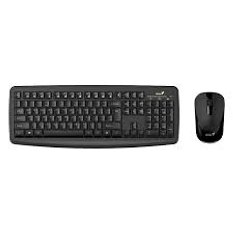 Combo Teclado + Mouse Smart Km-8100 2.4 Ghz Wireless Negro