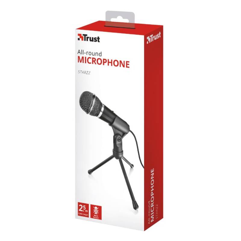 Micrófono Starzz 3,5 Mm Para Pc Trust 4