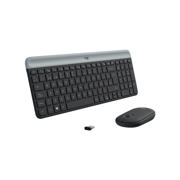 Combo Logitech Mk470 Graphite Teclado (Es) + Mouse Wireless 2