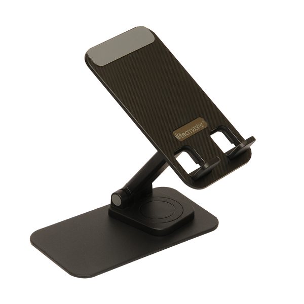 Soporte Portátil Aluminio Plegable De Escritorio  Negro 1