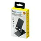 Soporte Portátil Aluminio Plegable De Escritorio  Negro - Miniatura 6