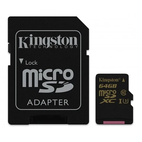 Kingston SDCG/64GB MicroSDHC Clase U3