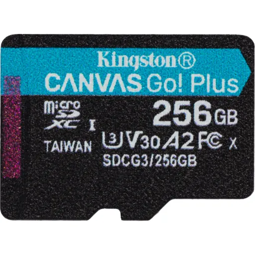 Memoria MicroSDXC 256GB Kingston Canvas Go  2