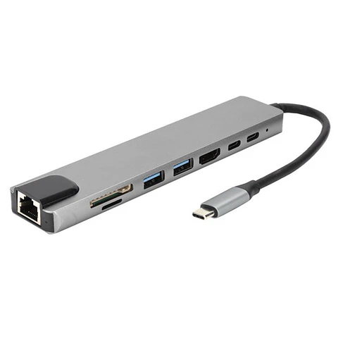 HUB USB-C 8 en 1 88201 PHILCO 