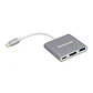 Adaptador HUB Tipo C 42178  A HDMI + USB 3.0  3 en 1 4K PHILCO  - Miniatura 1