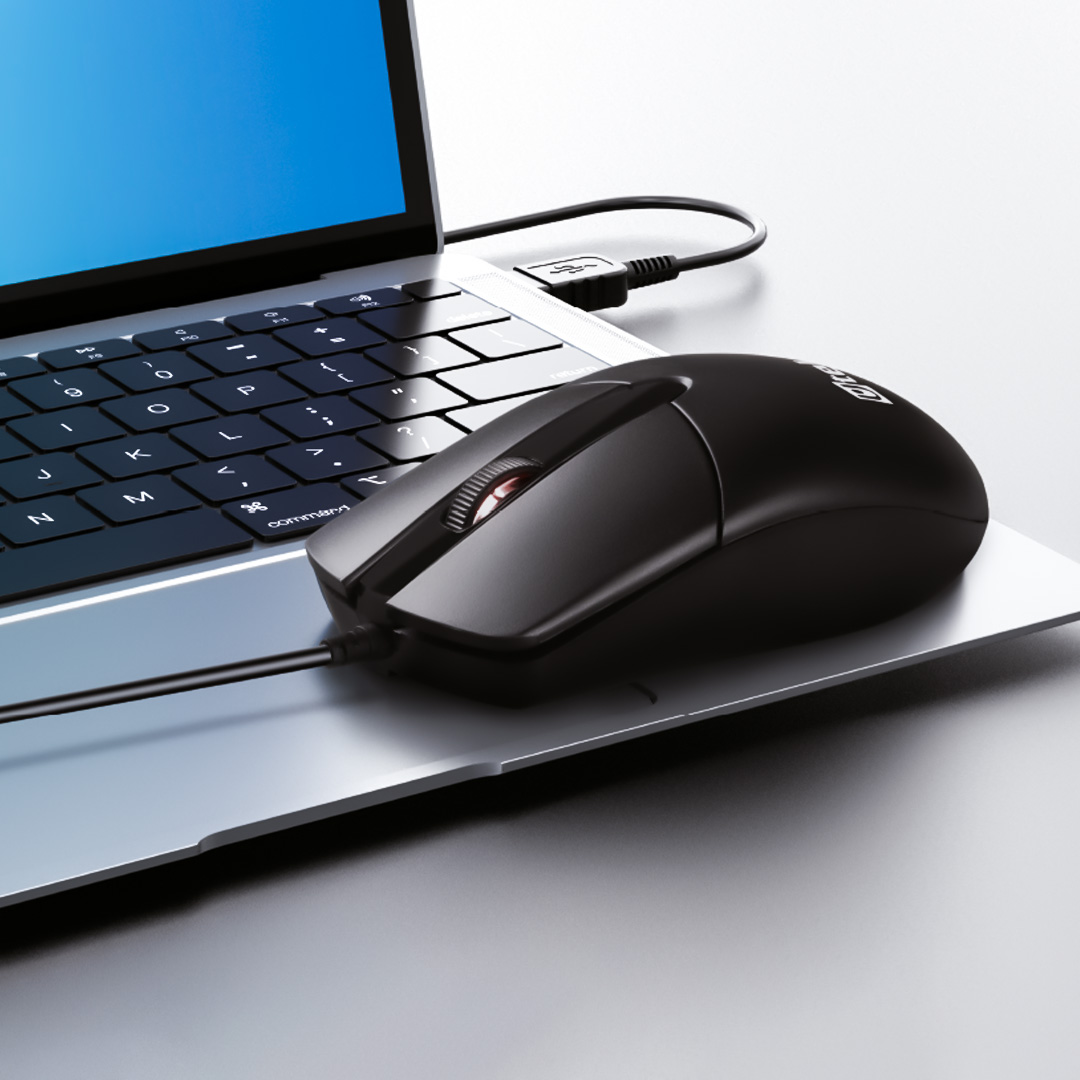 Mouse Alambrico USB UT-MO750U UTEK  3