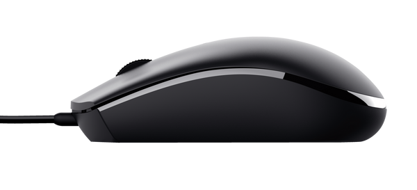 Mouse Alámbrico  Basi 24271 Black TRUST 3