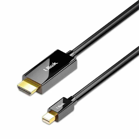 ADAPTADOR MINI DISPLAY PORT MACHO A HDMI 4K MACHO 1,8MTS UL-MDPHD18- ULINK