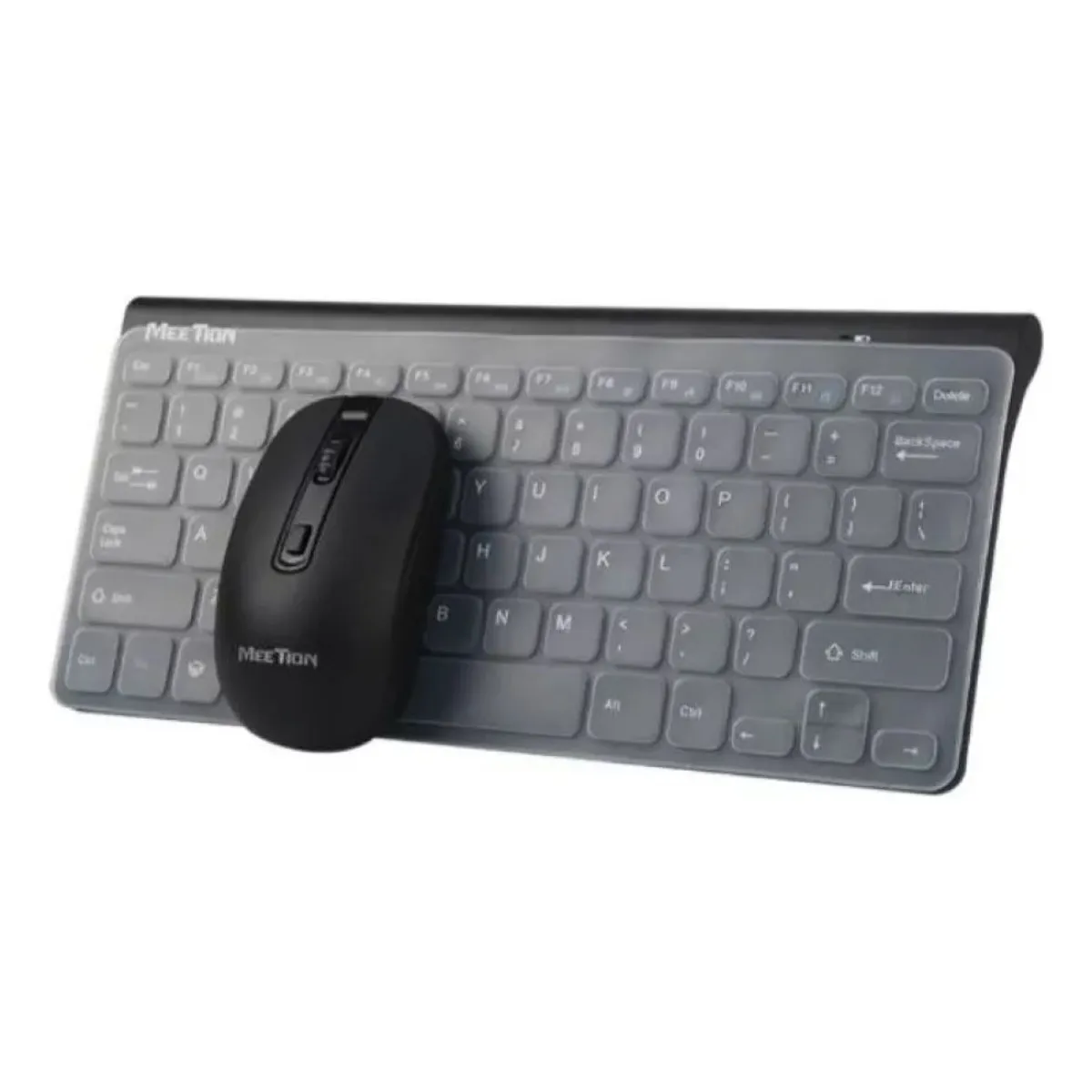 TECLADO + MOUSE INALAMBRICO MINI4000 NEGRO MEETION 1
