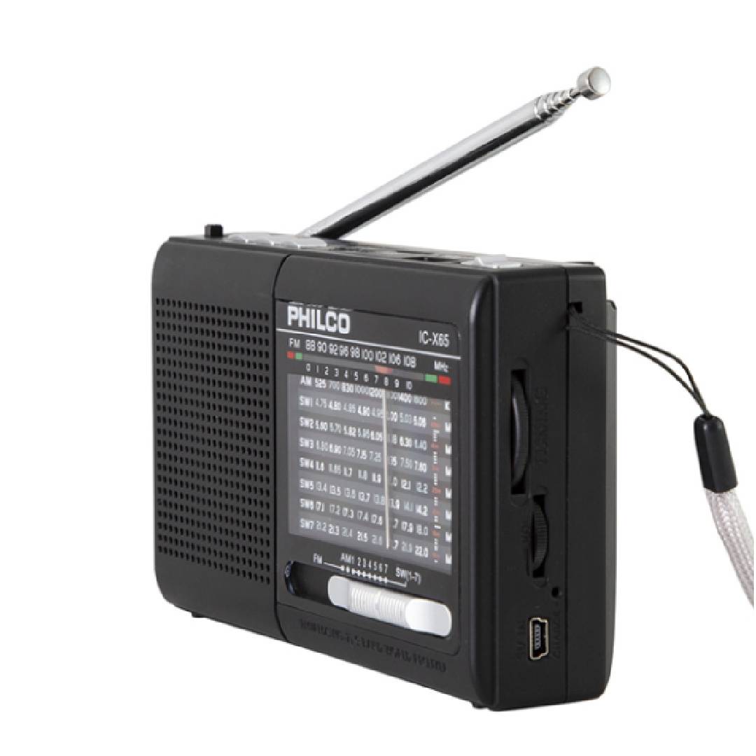 Radio Portátil BT FM IC-X65 PHILCO  2