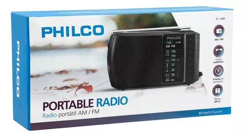 Radio Portatil AM/FM ICX-40 Philco 3