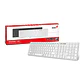 Teclado Alámbrico Genius Slimstar 126 White - Miniatura 2