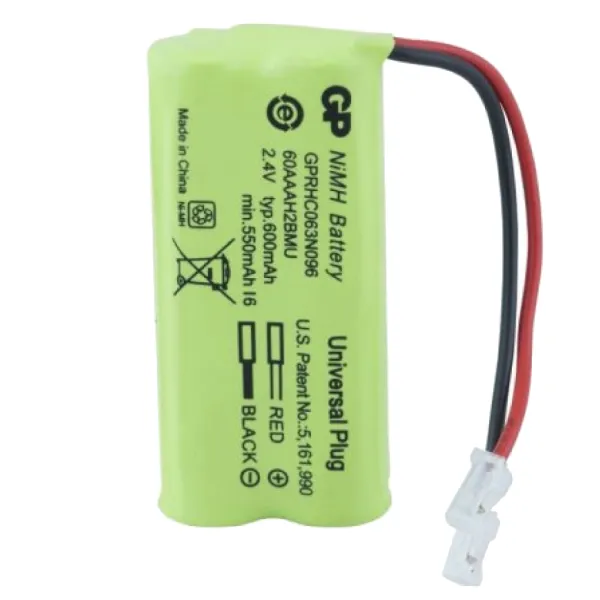GP Recargable para Teléfono Inalámbrico T-504 AAAx2 2