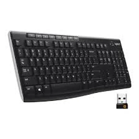 Teclado Inalámbrico Logitech K270 Con Receptor Unifying, Español