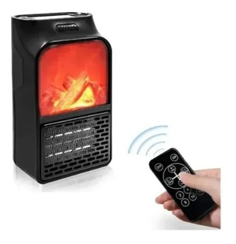 Mini Calefactor Calentador Eléctrico Portátil 900W Estufa 2