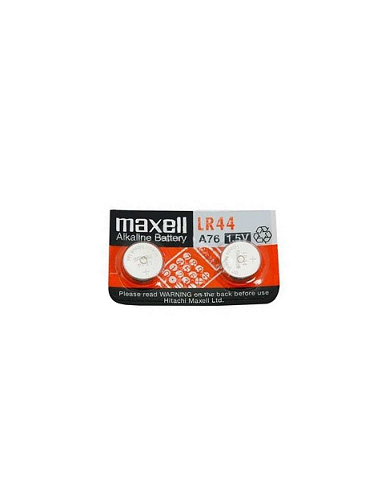Pila 1,5V Alcalina LR44 Maxell 1